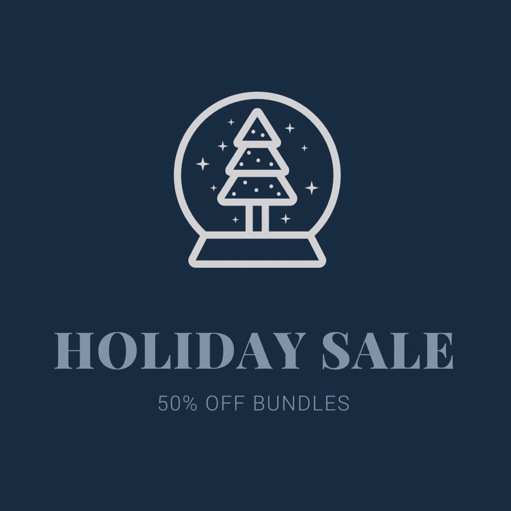 Sale! 50% off all bundles!